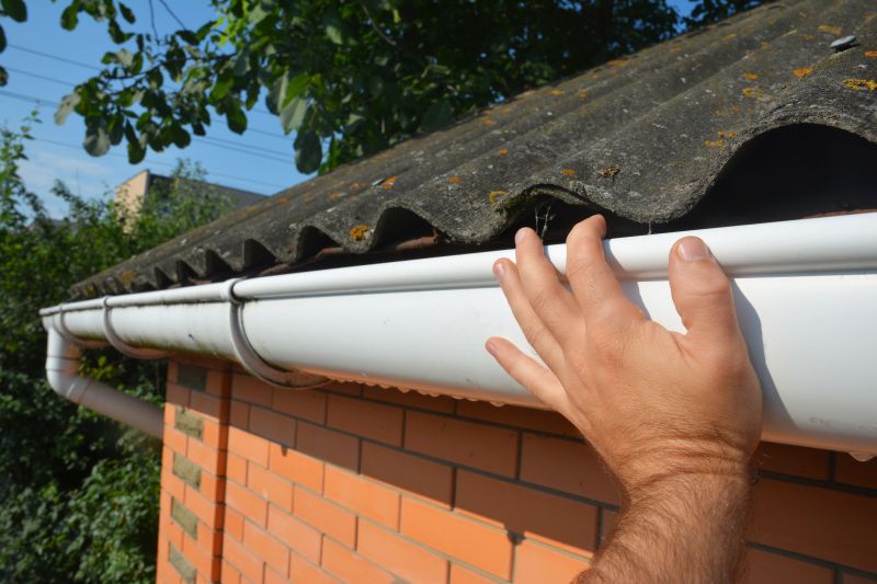 Plastic Gutter Repair detail